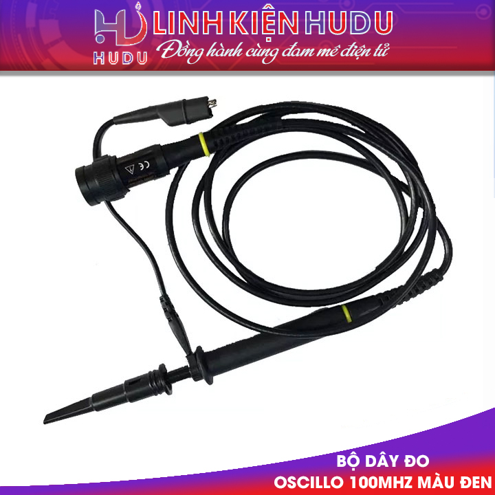 Bộ dây đo Osillo 100mHZ (màu đen)